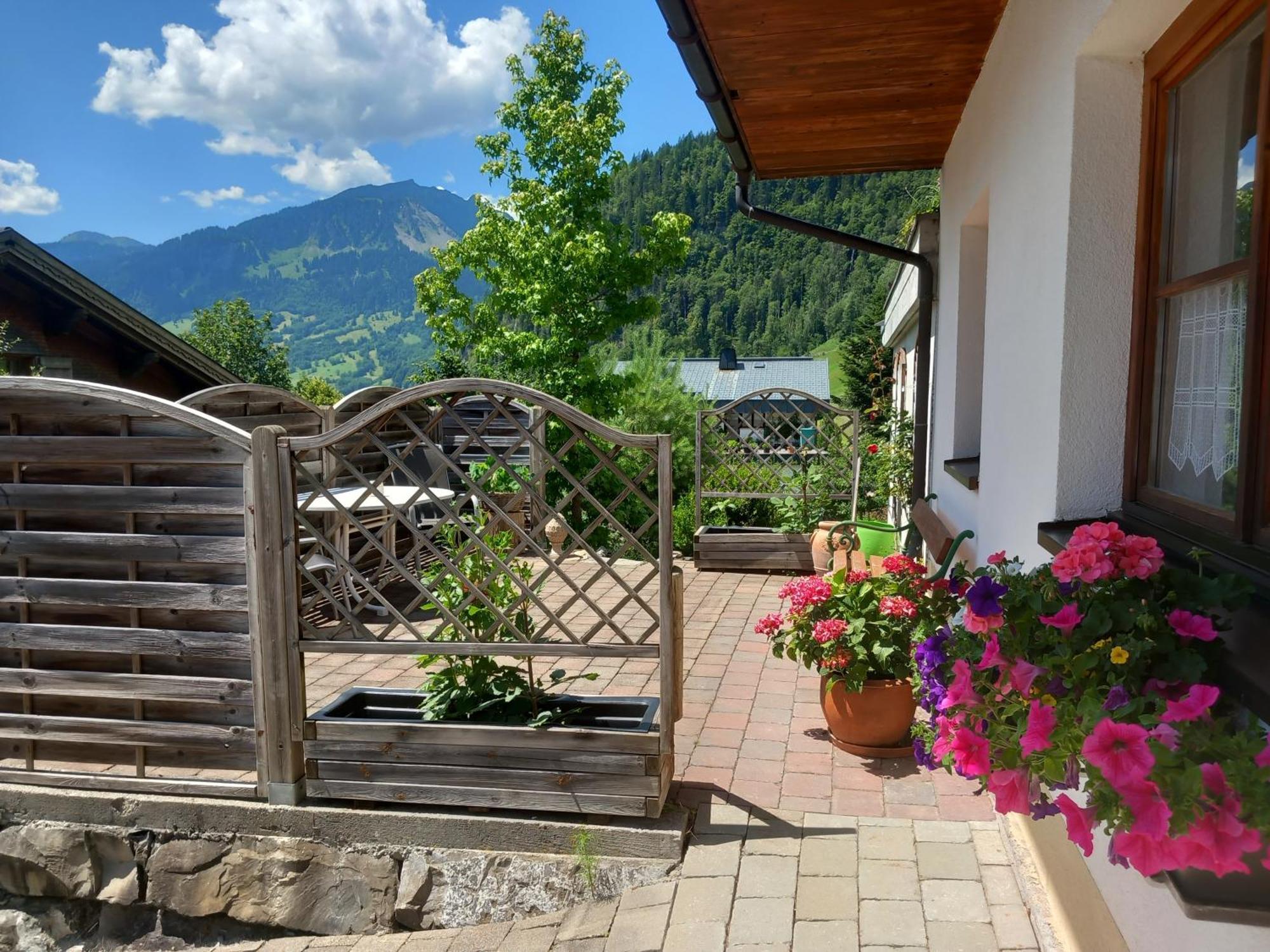 Haus Simma Lejlighed Au (Vorarlberg) Eksteriør billede